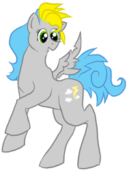 Size: 336x452 | Tagged: safe, artist:ticon, derpibooru import, oc, oc only, pegasus, pony, female, mare, pegasus oc, simple background, solo, white background