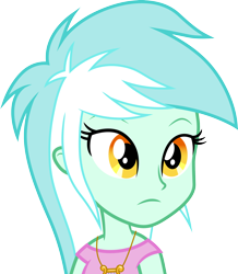 Size: 3000x3438 | Tagged: safe, artist:cloudy glow, derpibooru import, lyra heartstrings, human, equestria girls, g4, .ai available, all's fair in love & friendship games, bust, high res, portrait, simple background, solo, transparent background, vector