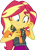 Size: 1866x2520 | Tagged: safe, derpibooru import, edit, edited screencap, editor:homersimpson1983, screencap, sunset shimmer, human, equestria girls, g4, arms, background removed, belt, breasts, bust, clothes, concerned, female, fingers, frown, hand, leather vest, long hair, looking down, not a vector, open mouth, shoulderless, skirt, standing, teenager, teeth, top, vest