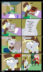 Size: 4134x6890 | Tagged: safe, derpibooru import, derpy hooves, fluttershy, human, equestria girls, g4, devil, humanized