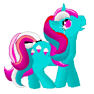 Size: 188x188 | Tagged: artist needed, safe, derpibooru import, fizzy, pony, twinkle eyed pony, unicorn, g1, animated, baby fizzy, bow, cute, female, filly, foal, gif, horn, open mouth, open smile, simple background, smiling, solo, sparkly eyes, tail, tail bow, transparent background, wingding eyes