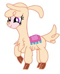 Size: 397x494 | Tagged: safe, artist:qjosh, derpibooru import, paprika paca, alpaca, them's fightin' herds, character to character, community related, female, simple background, solo, transformation, transformation sequence, white background