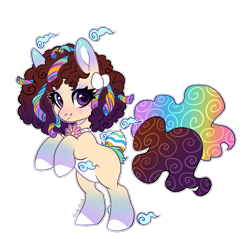 Size: 897x857 | Tagged: safe, artist:shady-bush, derpibooru import, oc, oc only, original species, chibi, female, mare, scented pony, simple background, solo, transparent background