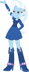 Size: 413x1005 | Tagged: safe, artist:tylerajohnson352, derpibooru import, trixie, human, equestria girls, g4, blue skirt, boots, clothes, corset, dress, fall formal outfits, female, hat, high heel boots, high heels, my little pony equestria girls, my little pony equestria girls: rainbow rocks, shoes, simple background, skirt, solo, transparent background, vector