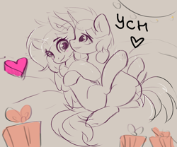 Size: 3000x2500 | Tagged: safe, derpibooru import, oc, earth pony, pegasus, pony, unicorn, commission, couple, cute, horn, ych result