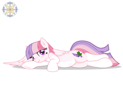Size: 4096x3000 | Tagged: safe, artist:r4hucksake, derpibooru import, oc, oc:lavender blush, pegasus, pony, belly, belly button, female, looking at you, mare, simple background, smiling, solo, transparent background