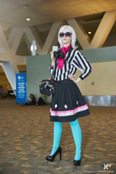 Size: 2560x3840 | Tagged: safe, artist:xen photography, derpibooru import, photo finish, human, g4, bronycon, bronycon 2015, camera, clothes, cosplay, costume, hand on hip, irl, irl human, photo