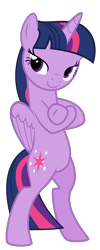 Size: 1621x4047 | Tagged: safe, artist:terrebonnerobbi, derpibooru import, twilight sparkle, twilight sparkle (alicorn), alicorn, pony, g4, bipedal, female, fresh princess and friends' poses, fresh princess of friendship, mare, simple background, solo, transparent background