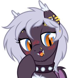 Size: 3000x3000 | Tagged: safe, artist:nika-rain, derpibooru import, oc, oc only, oc:distraction, bat pony, pony, bat pony oc, bat wings, bust, commission, cute, male, portrait, show accurate, simple background, solo, transparent background, vector, wings