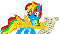 Size: 1982x1128 | Tagged: safe, artist:shieldwingarmorofgod, derpibooru import, oc, oc:shield wing, alicorn, g4, alicorn oc, checklist, colored wings, horn, male, simple background, solo, transparent background, wing hands, wings