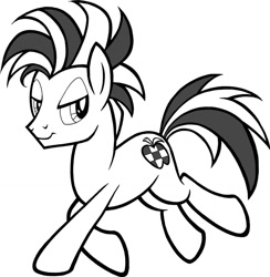 Size: 1024x1051 | Tagged: safe, artist:tygerbug, derpibooru import, oc, oc only, oc:cabbie, earth pony, pony, 2013, big apple ponycon, male, mascot, monochrome, simple background, solo, stallion, white background