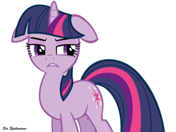 Size: 900x675 | Tagged: safe, artist:sirspikensons, derpibooru import, twilight sparkle, unicorn twilight, pony, unicorn, g4, ears, female, floppy ears, mare, simple background, solo, transparent background, vector