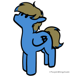 Size: 3000x3000 | Tagged: safe, artist:purple wingshade, derpibooru import, oc, oc only, oc:nate, pegasus, pony, cute, male, simple background, small, solo, stallion, transparent background