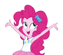 Size: 818x720 | Tagged: safe, artist:blockslikepl, derpibooru import, pinkie pie, human, equestria girls, g4, simple background, solo, transparent background