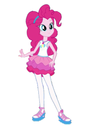 Size: 407x556 | Tagged: safe, artist:blockslikepl, derpibooru import, pinkie pie, human, equestria girls, g4, female, simple background, solo, transparent background