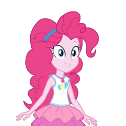 Size: 1492x1492 | Tagged: safe, artist:blockslikepl, derpibooru import, edit, edited screencap, screencap, pinkie pie, human, equestria girls, g4, background removed, female, not a vector, simple background, solo, transparent background