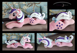 Size: 1440x1008 | Tagged: safe, artist:purplenebulastudios, derpibooru import, twilight, pony, g1, irl, photo, plushie, solo