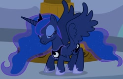 Size: 1290x825 | Tagged: safe, derpibooru import, screencap, princess luna, g4, princess twilight sparkle (episode), cropped