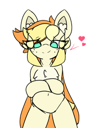 Size: 6000x8000 | Tagged: safe, artist:sodapop sprays, derpibooru import, oc, oc only, oc:sodapop sprays, pegasus, pony, semi-anthro, absurd resolution, ankha zone, belly button, chest fluff, crossed arms, ear fluff, ears, eye clipping through hair, heart, looking at you, looking down, looking down at you, meme, rough sketch, simple background, solo, transparent background