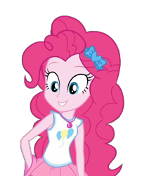 Size: 836x1034 | Tagged: safe, artist:blockslikepl, derpibooru import, edit, edited screencap, screencap, pinkie pie, human, equestria girls, g4, background removed, female, simple background, solo, transparent background