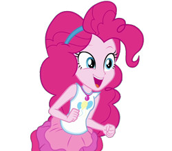 Size: 1234x1080 | Tagged: safe, artist:blockslikepl, derpibooru import, edit, edited screencap, screencap, pinkie pie, human, equestria girls, g4, background removed, female, simple background, solo, transparent background