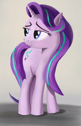 Size: 2242x3474 | Tagged: artist needed, safe, derpibooru import, starlight glimmer, unicorn, g4, horn, solo