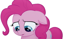 Size: 1280x800 | Tagged: safe, derpibooru import, edit, edited screencap, editor:dracoawesomeness, screencap, pinkie pie, earth pony, g4, my little pony: the movie, betrayed, cute, diapinkes, female, heartbreak