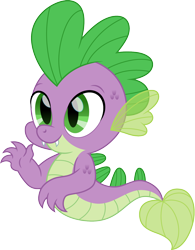 Size: 1248x1600 | Tagged: safe, artist:cloudy glow, derpibooru import, spike, dragon, sea dragon, g4, cute, cute little fangs, fangs, male, simple background, smiling, solo, solo male, species swap, spikabetes, spike the seadragon, transparent background, vector