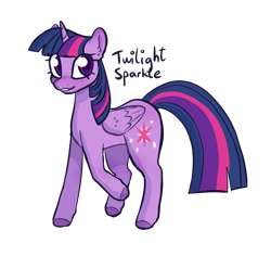 Size: 900x850 | Tagged: safe, artist:thesilvercatt, derpibooru import, twilight sparkle, twilight sparkle (alicorn), alicorn, pony, g4, female, full body, mare, name, simple background, smiling, solo, teeth, transparent background