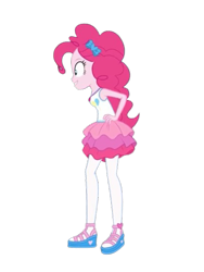 Size: 433x577 | Tagged: safe, artist:blockslikepl, derpibooru import, edit, edited screencap, screencap, pinkie pie, human, equestria girls, g4, background removed, female, simple background, solo, transparent background