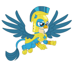 Size: 2390x2077 | Tagged: safe, artist:gmaplay, derpibooru import, gallus, griffon, the last problem, armor, older, older gallus, royal guard, royal guard gallus, simple background, solo, transparent background