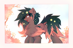 Size: 1536x1002 | Tagged: safe, alternate version, artist:kejifox, derpibooru import, oc, oc only, oc:star universe, pegasus, pony, butt, chest fluff, dock, ear fluff, ears, featureless crotch, female, looking at you, looking back, looking back at you, mare, open mouth, open smile, pegasus oc, plot, smiling, solo, tail, wings