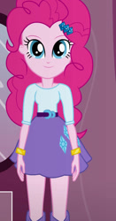 Size: 490x936 | Tagged: safe, artist:qbert2kcat, derpibooru import, pinkie pie, equestria girls, g4, clothes swap, solo