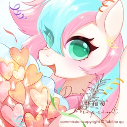 Size: 2048x2048 | Tagged: safe, artist:tabithaqu, derpibooru import, oc, pegasus, pony, female, heart, mare, solo