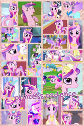 Size: 1024x1536 | Tagged: safe, artist:princessemerald7, derpibooru import, arctic lily, crystal arrow, crystal beau, princess cadance, princess celestia, princess luna, sapphire joy, shining armor, twilight sparkle, alicorn, pony, a canterlot wedding, g4, magical mystery cure, season 2, season 3, the crystal empire, collage, female, filly, filly twilight sparkle, foal, hub logo, logo, male, mare, stallion, teen princess cadance, the hub, younger