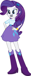 Size: 5000x12107 | Tagged: artist needed, source needed, safe, derpibooru import, edit, rarity, equestria girls, g4, 1000 years in photoshop, gag, vector, vector edit