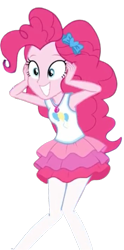 Size: 351x710 | Tagged: safe, artist:blockslikepl, derpibooru import, edit, edited screencap, screencap, pinkie pie, human, equestria girls, g4, background removed, female, not a vector, solo