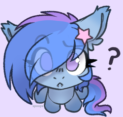 Size: 780x740 | Tagged: safe, artist:spoopygander, derpibooru import, oc, oc only, pony, commission, ear fluff, ears, eye clipping through hair, eyebrows, eyebrows visible through hair, solo, ych result