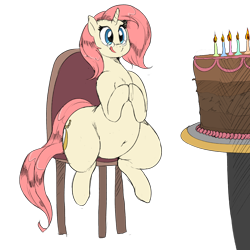 Size: 3000x3000 | Tagged: safe, artist:polofastter, artist:sirmasterdufel, derpibooru exclusive, derpibooru import, oc, oc only, oc:rose pendant, pony, unicorn, belly, birthday cake, cake, female, food, glasses, high res, horn, mare, this will end in weight gain