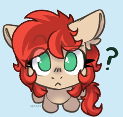 Size: 780x740 | Tagged: safe, artist:spoopygander, derpibooru import, oc, oc only, earth pony, pony, commission, ear fluff, ears, earth pony oc, eye clipping through hair, eyebrows, eyebrows visible through hair, solo, ych result