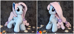 Size: 2560x1200 | Tagged: safe, artist:1stastrastudio, derpibooru import, oc, oc:sugar bows, pegasus, pony, female, irl, mare, photo, plushie, solo