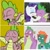 Size: 500x505 | Tagged: safe, artist:georgegarza01, artist:mythical artist, artist:mythicalartist_, artist:pony-berserker, artist:pony-berserker edits, editor:railpony, rarity, spike, oc, oc:emziko, dragon, pony, unicorn, g4, molt down, adult, adult spike, banned from derpibooru, blushing, canon x oc, comic, cute, deleted from derpibooru, dragon oc, dragoness, drake, duo, duo male and female, eyes closed, eyes open, fangs, female, female oc, floating heart, gray background, heart, hooves on cheeks, horn, hotline bling, imgflip, jewelry, kiss on the cheek, kissing, male, male and female, meme, necklace, non-pony oc, older, older spike, open mouth, ponified, ponified meme, real life background, shipping, show accurate, simple background, solo, sparity, speech bubble, spikabetes, spiko, straight, trio, trio male and female, winged spike, wings