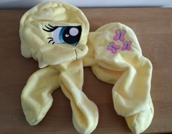 Size: 770x600 | Tagged: safe, artist:littlefairyswonders, derpibooru import, fluttershy, pegasus, pony, build-a-bear, female, irl, photo, plushie, solo, wingless, wip