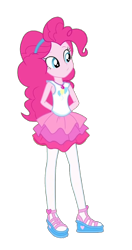 Size: 790x1492 | Tagged: safe, artist:blockslikepl, derpibooru import, edit, edited screencap, screencap, pinkie pie, human, equestria girls, g4, background removed, female, simple background, solo, transparent background