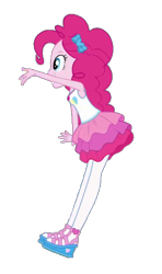 Size: 358x604 | Tagged: safe, artist:blockslikepl, derpibooru import, edit, edited screencap, screencap, pinkie pie, human, equestria girls, g4, female, not a vector, simple background, transparent background