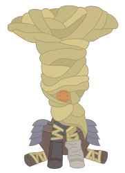 Size: 2250x3114 | Tagged: safe, artist:anonymous, derpibooru import, oc, oc only, oc:yellowhoof heysel, pony, cloth armor, clothes, crossover, dark souls, drawthread, female, mare, pony oc, simple background, white background, xanthous crown, xanthous set