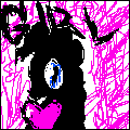 Size: 120x120 | Tagged: safe, artist:y122n20497166, derpibooru import, pinkie pie, earth pony, pony, g4, digital art, female, heart, icon, mare, music at source, pixel art, solo