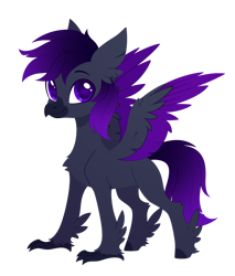 Size: 2420x2835 | Tagged: safe, artist:belka-sempai, derpibooru import, part of a set, oc, oc only, oc:tobezz, classical hippogriff, hippogriff, g4, classical hippogriffied, commission, hippogriffied, male, simple background, smiling, solo, species swap, transparent background, ych result