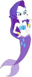 Size: 425x1024 | Tagged: safe, artist:fireluigi29, derpibooru import, rarity, mermaid, equestria girls, g4, bare shoulders, bracelet, female, fish tail, jewelry, mermaid tail, mermaidized, necklace, simple background, sleeveless, solo, species swap, strapless, tail, transparent background