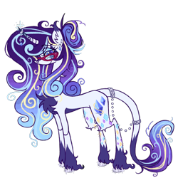 Size: 2048x2048 | Tagged: safe, artist:cingulomana, derpibooru import, part of a set, rarity, pony, unicorn, g4, alternate accessories, alternate color palette, alternate cutie mark, alternate design, alternate mane color, alternate tail color, alternate tailstyle, alternate universe, blue eyes, blue eyeshadow, blue pupils, chest fluff, coat markings, colored, colored eartips, colored hooves, colored horn, colored horntip, colored pupils, concave belly, curly hair, curly mane, curved horn, cutie mark accessory, cutie mark earrings, cutie mark eyes, ear fluff, ear piercing, earring, ears, eye clipping through hair, eyebrows, eyebrows visible through hair, eyelashes, eyeshadow, female, flat colors, glasses, glowing, glowing horn, gradient horn, gradient mane, gradient tail, gray hooves, hair bun, high res, horn, jewelry, leg fluff, leonine tail, lidded eyes, long legs, long mane, long neck, long tail, makeup, mare, multicolored mane, multicolored tail, neck fluff, pearl earrings, piercing, ponytail, profile, raised hoof, raised leg, rarity's glasses, shiny hooves, shoulder fluff, silver jewelry, simple background, slender, smiling, socks (coat marking), solo, sparkles, sparkly eyes, sparkly hooves, sparkly legs, standing, tail, tail jewelry, tall ears, thin, tied mane, transparent background, unicorn horn, unshorn fetlocks, wall of tags, wavy mane, wavy tail, white coat, wingding eyes